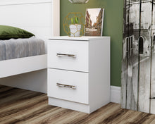 Load image into Gallery viewer, Catania 2 Drawers Night Stand
